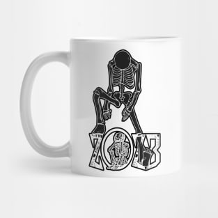 SKULL NEW YEAR 2023 BLACK Mug